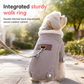 Gilet chaud en polaire imitation peau de mouton pour animaux – Vêtement épais doublé de polaire pour chiens et chats (automne-hiver)