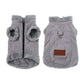 Gilet chaud en polaire imitation peau de mouton pour animaux – Vêtement épais doublé de polaire pour chiens et chats (automne-hiver)