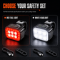📢📢50% DE RÉDUCTION !! ⏰Éclairage Vélo LED Puissant - Phare Avant et Feu Arrière de Sécurité pour VTT